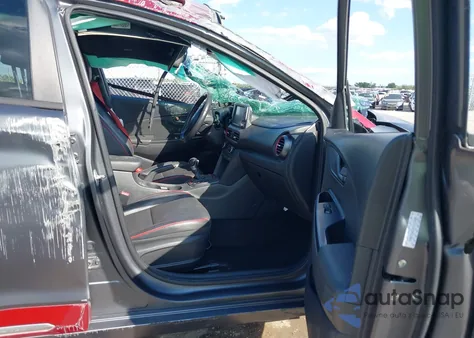 2019 Hyundai Kona Iron Man из США, поврежденный, VIN KM8K53A52KU315489